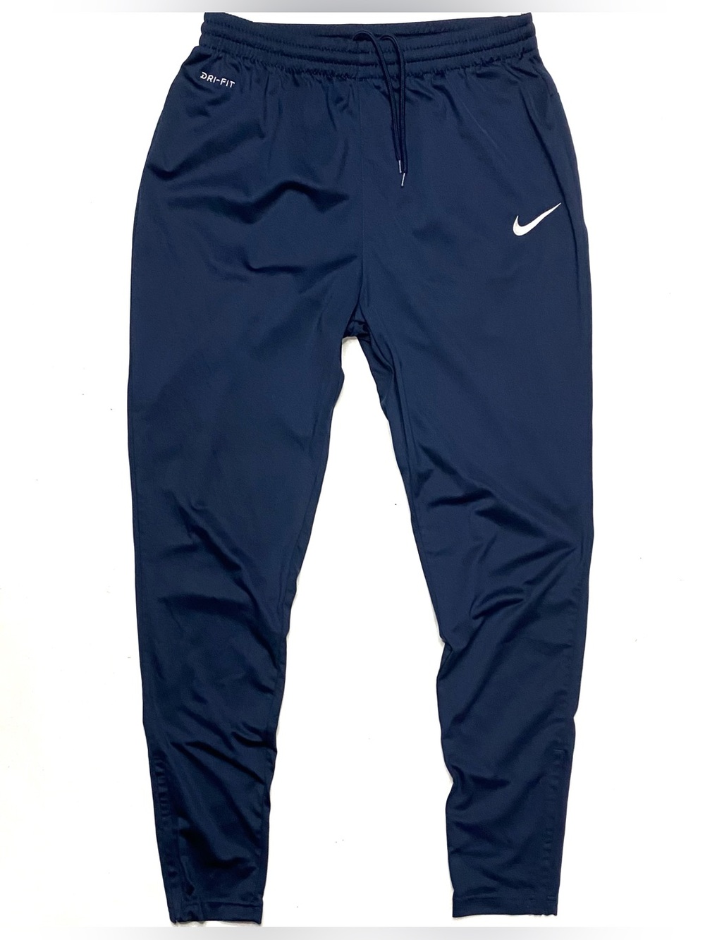Nike Mens Libero Tech Knit Soccer Pants Size Medium Blue Track Joggers 588460-41